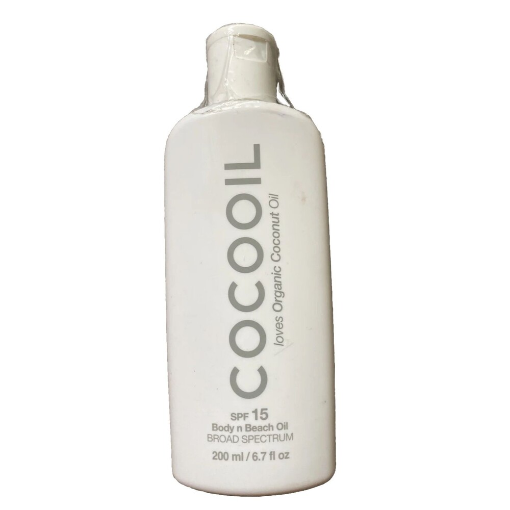 Cocooil Loves Organic Coconut Oil SPF 15 Body N Beach 6.7oz